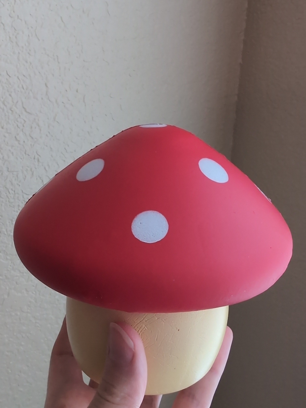 Red Mushroom Decorative Accent